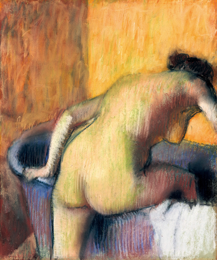  埃德加·德加 Edgar Degas—— 洗浴的裸女 (35)